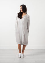 Load image into Gallery viewer, Long Sleeve Silk Dress